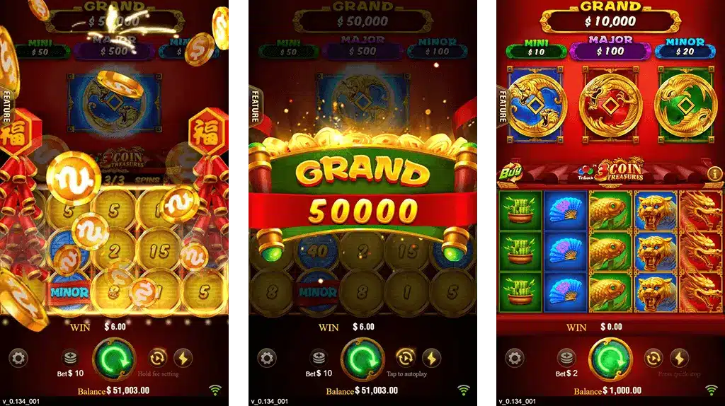3 Coins Odds96Loginapp Bonus
